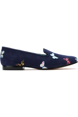 Blue Bird Slippers Borboletas