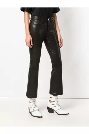 Frame Pantalones con pierna acampanada
