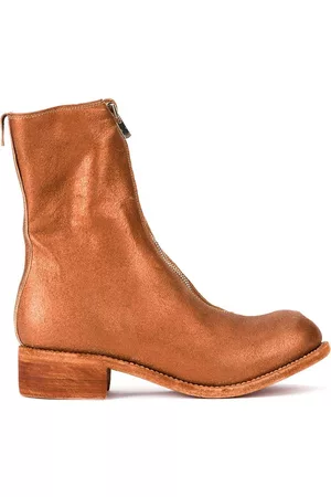 GUIDI Botas con cremallera en el frente