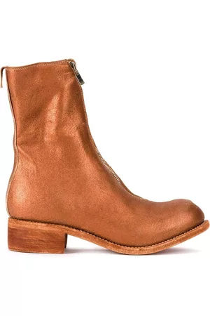 GUIDI Botas con cremallera en el frente