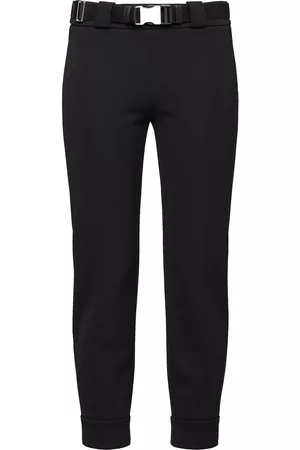 Prada Pantalones con detalle de cremalleras