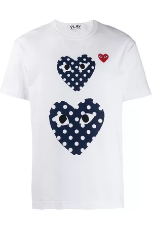 Comme des Garçons Heart print t-shirt