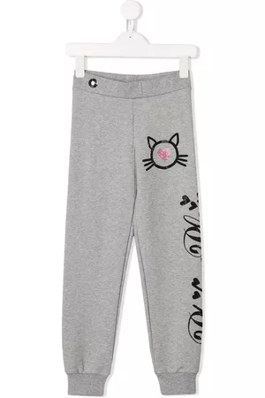 Philipp Plein Pantalones de chándal Crystal Cat