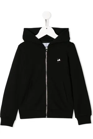 Philipp Plein Sudadera con capucha y logo con detalles de strass