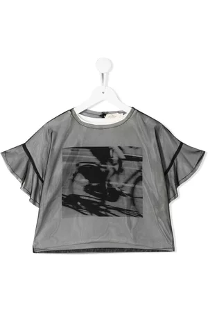 Le pandorine Top con estampado gráfico