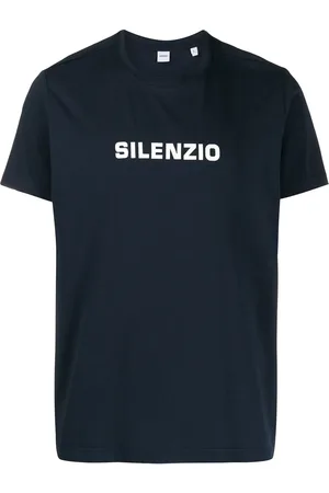 Aspesi Camiseta holgada con estampado Silenzio