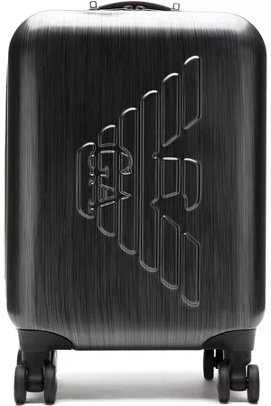 Emporio Armani Maleta con logo en relieve
