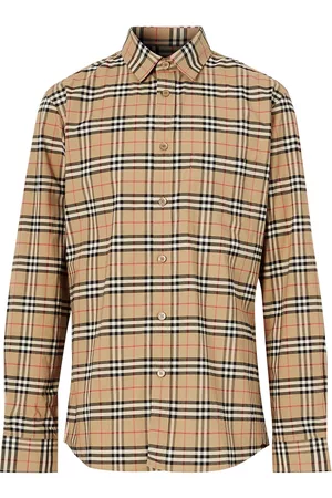 Burberry Camisa a cuadros pequeños