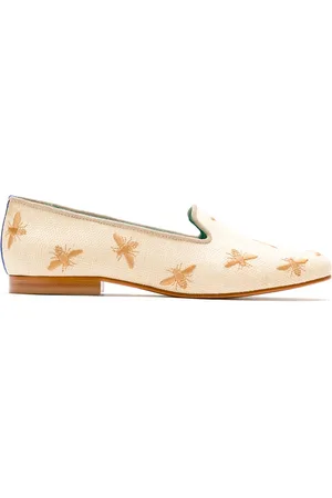 Blue Bird Mocasines Bees de paja