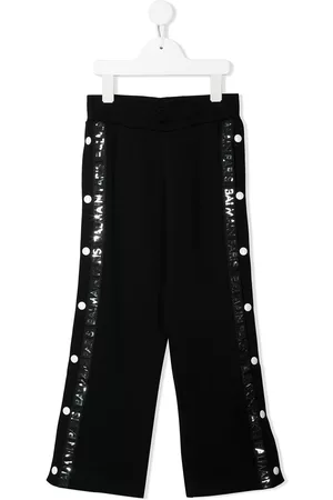 Balmain Pantalones de chándal con detalle de botones