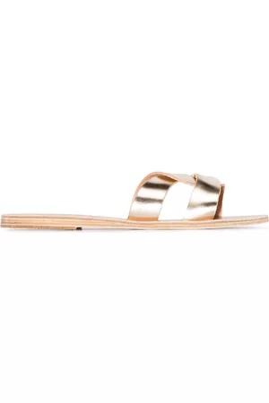 Ancient Greek Sandals Sandalias Demos con tiras cruzadas