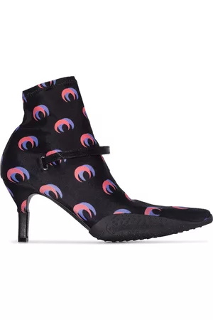 Marine Serre Botines Moonwear 50 estilo calcetín
