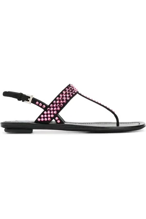 Prada Sandalias con detalle de cristales
