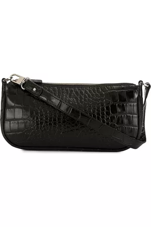 By Far Bolso de hombro Rachel con efecto de piel de cocodrilo
