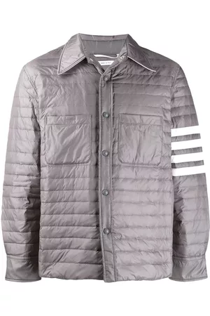 Thom Browne Sobrecamisa con motivo 4-Bar