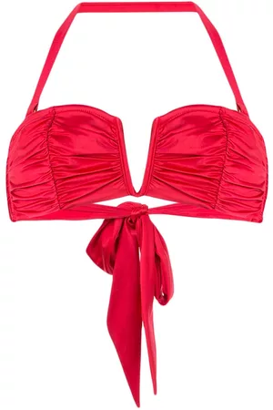 Duskii Top de bikini estilo bandeau