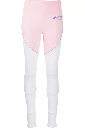 Philipp Plein Leggins joggers con motivo geométrico