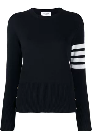 Thom Browne Jersey de punto Milano con motivo 4-Bar