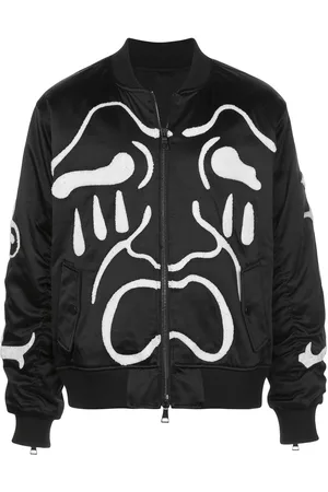 HACULLA Chaqueta bomber Scream con bordado