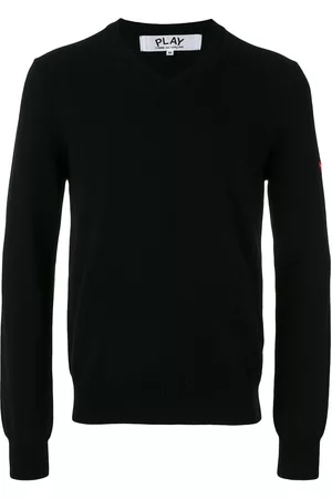 Comme des Garçons Jersey con parche de corazón