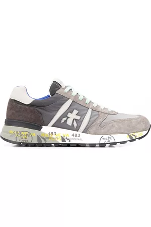 Premiata Zapatillas Lander con suela estampada