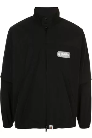 A Bathing Ape Chaqueta bomber con logo estampado