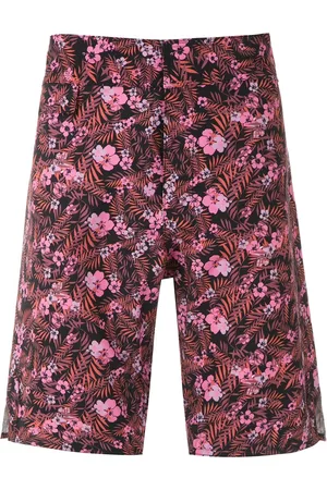 AMIR SLAMA Bañador con estampado silvestre y floral