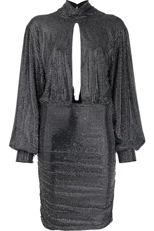Philipp Plein Vestido tipo jersey en strass