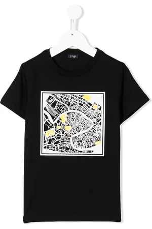 Il gufo Camiseta con estampado en contraste