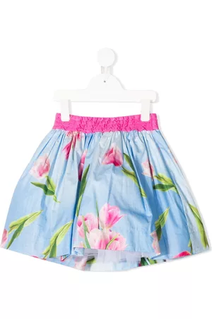 MONNALISA Falda floral corta