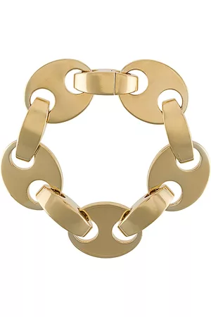 Paco rabanne Pulsera de discos con cierre con broche de presión