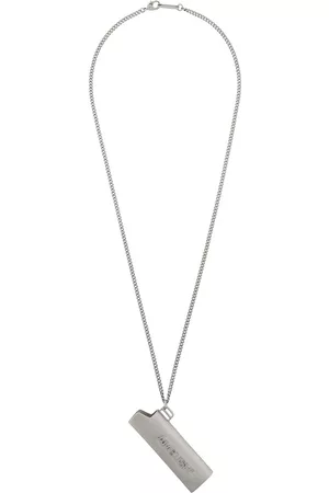 AMBUSH Collar con colgante de funda de mechero y logo
