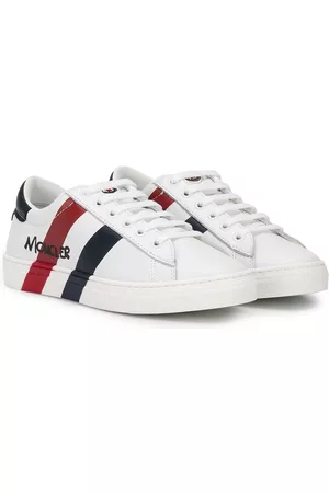 Moncler Zapatillas con raya doble y cordones