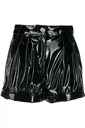Philipp Plein Shorts de talle alto revestidos