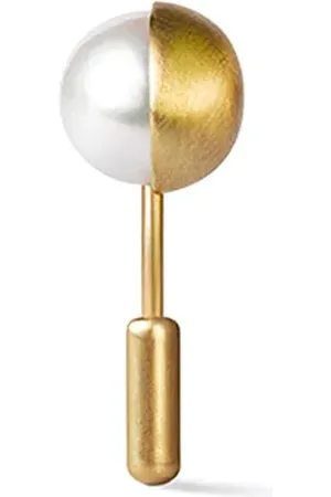 SHIHARA Half Pearl Earring 90°