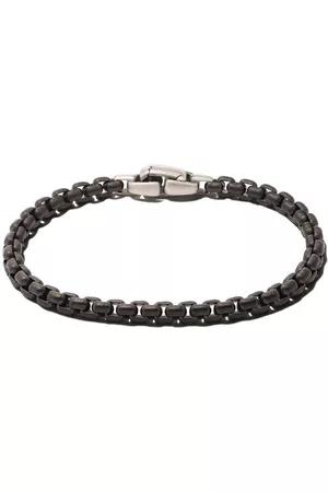 David Yurman Pulsera Box Chain de acero inoxidable de 5 mm