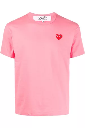 Comme des Garçons Camiseta con bordado de corazón