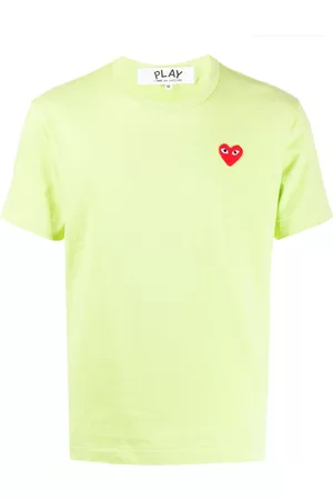 Comme des Garçons Camiseta con bordado de corazón