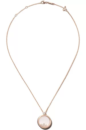 Chopard Collar Happy Diamonds Icons con colgante en oro 18kt