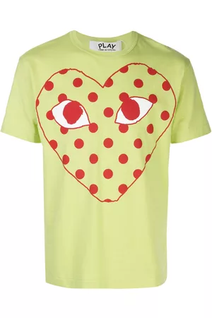 Comme des Garçons Camiseta con logo estampado