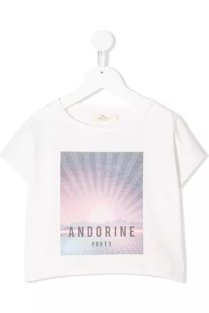 Le pandorine Camiseta de algodón con estampado gráfico