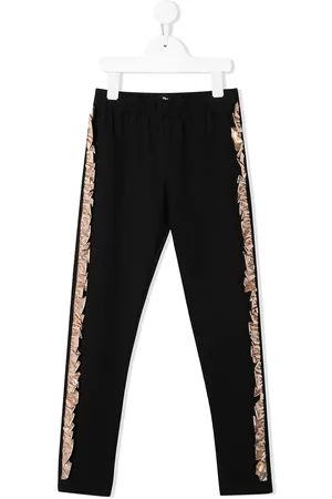Le pandorine Pantalones con detalle de volantes