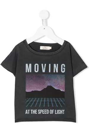 Le pandorine Camiseta de algodón con estampado gráfico