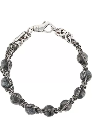 EMANUELE BICOCCHI Pulsera con cuentas y cadena
