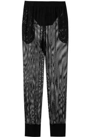 AMIR SLAMA Mesh trousers