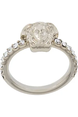 VERSACE Anillo La Medusa con cristal
