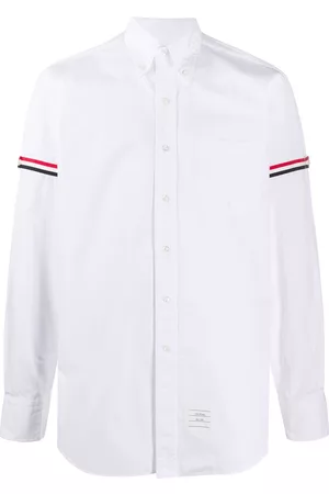 Thom Browne Camisa RWB con motivo de rayas