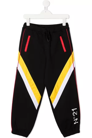 Nº21 Pantalones de chándal con diseño colour block
