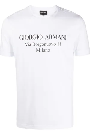 Giorgio Armani Camiseta con logo estampado