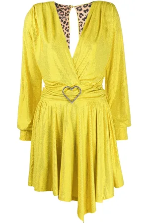 Philipp Plein Vestido corto Aphrodite con cristal